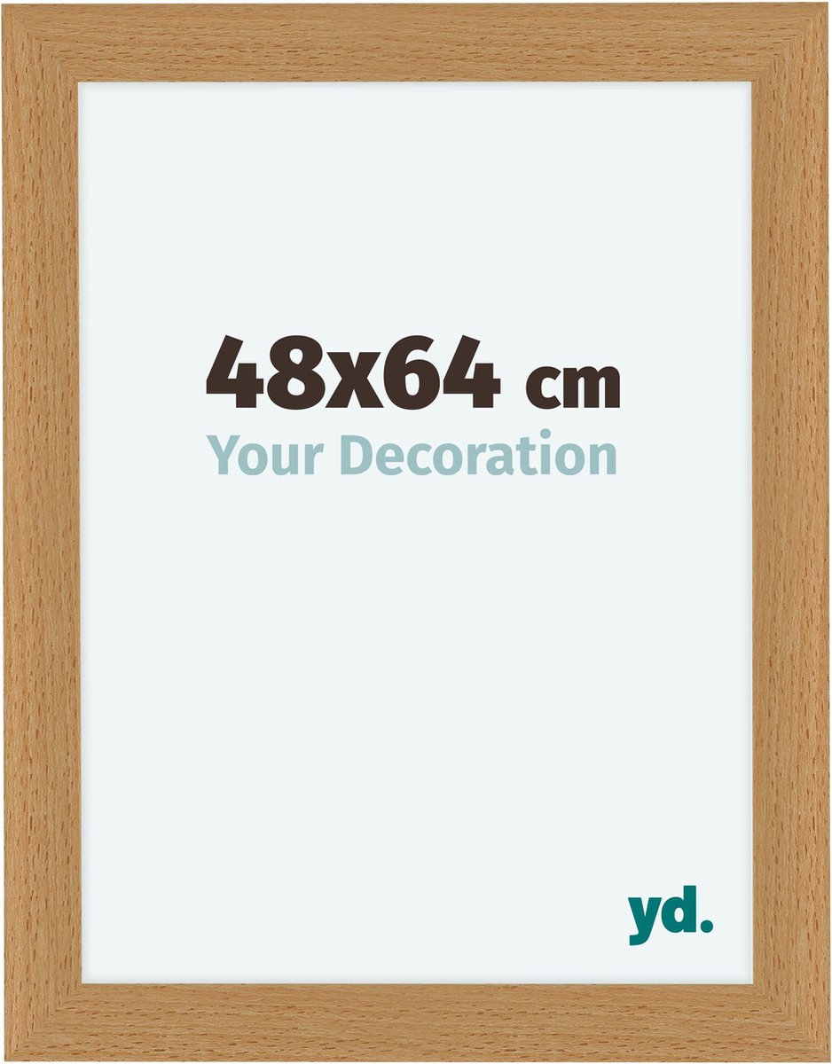 yd. Your Decoration - Fotolijst 48x64 cm - MDF - Beuken - Como