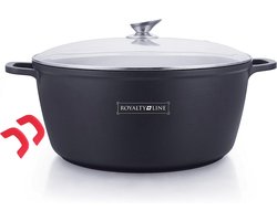 Royalty Line® BS40M Braadpan Inductie - Ø 40 cm / 19.5 Liter Kookpan - Groot Soeppan Voor Alle…