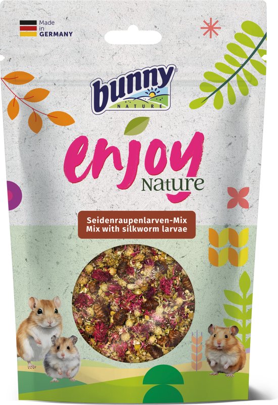 Bunny Nature Enjoy Nature Mix Silkworm Larvae 40 gr