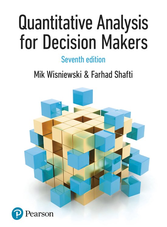 Quantitative Analysis for Decision Makers, 7th Edition (form ... - cover