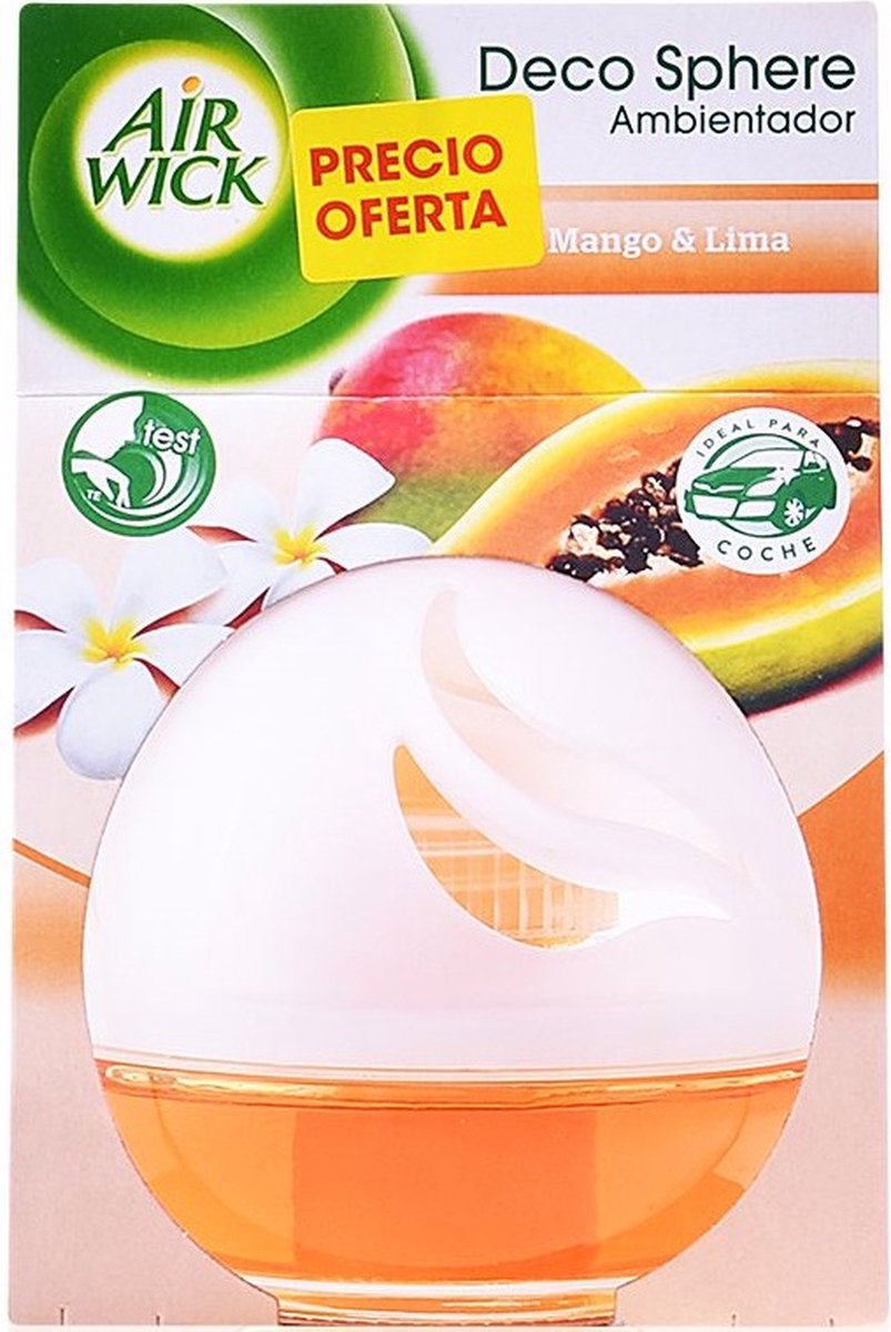 Goedkoopste Airwick Decosphere Mango And Limoen Voordeelverpakking