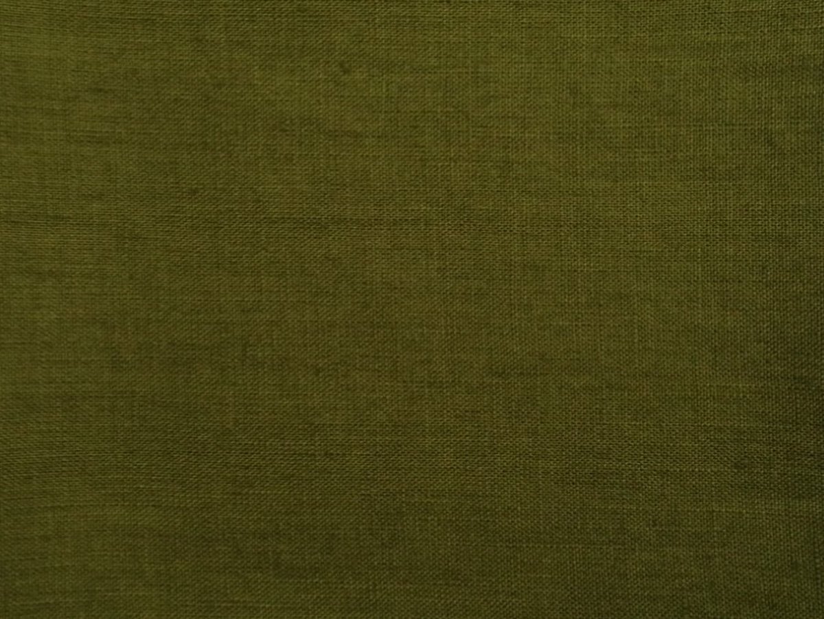 Linnen tafelloper - mos groen - 150 x 43 cm - kerst
