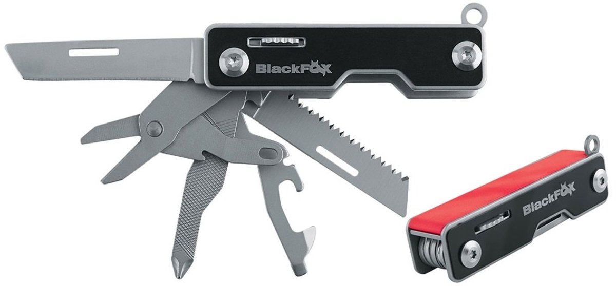 Black Fox - Pocket Boss - Multitool - Rood