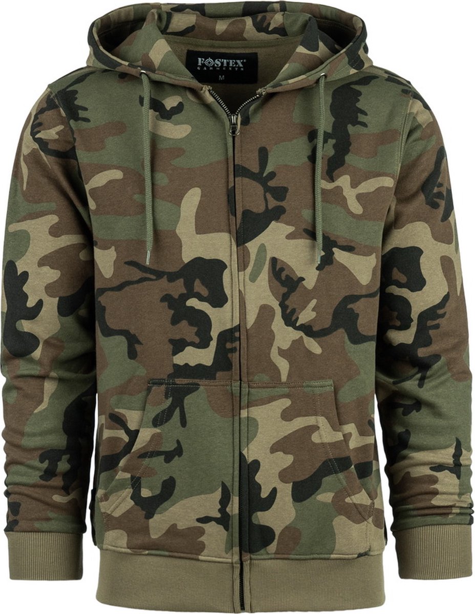 Hoodie met rits Gen.2 Night Camo USA Woodland XL