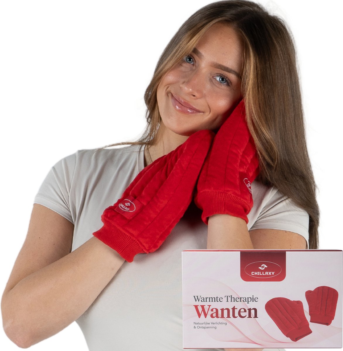 Goedkoopste Chillaxy - Reuma handschoenen - Artritis Handverwarmer - Handwarmers - Handschoenen verwarmd - Pittenzak magnetron - Kersenpitkussen