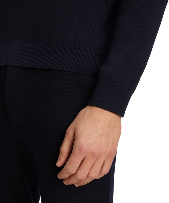 FALKE Pull Merino Col Rond Homme 60910 6437 night sky L