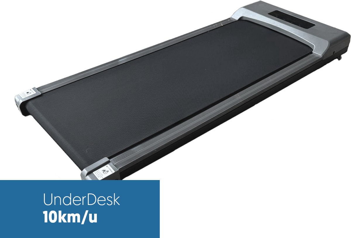 UnderDesk Runner 10Km/u - Loopband - 10Km/u - Compact - Afstandsbediening - plaatsing onder bank - Kantoor - Treadmill - Draagbare loopband