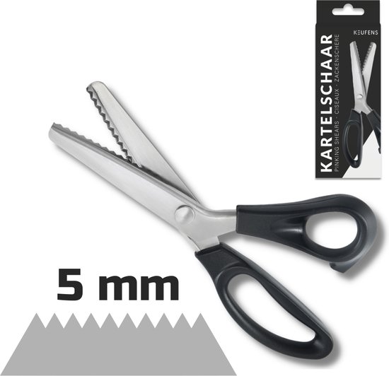Keufens Kartelschaar – 5 mm – Stofschaar – Stoffenschaar – Textielschaar – Kleermakersschaar