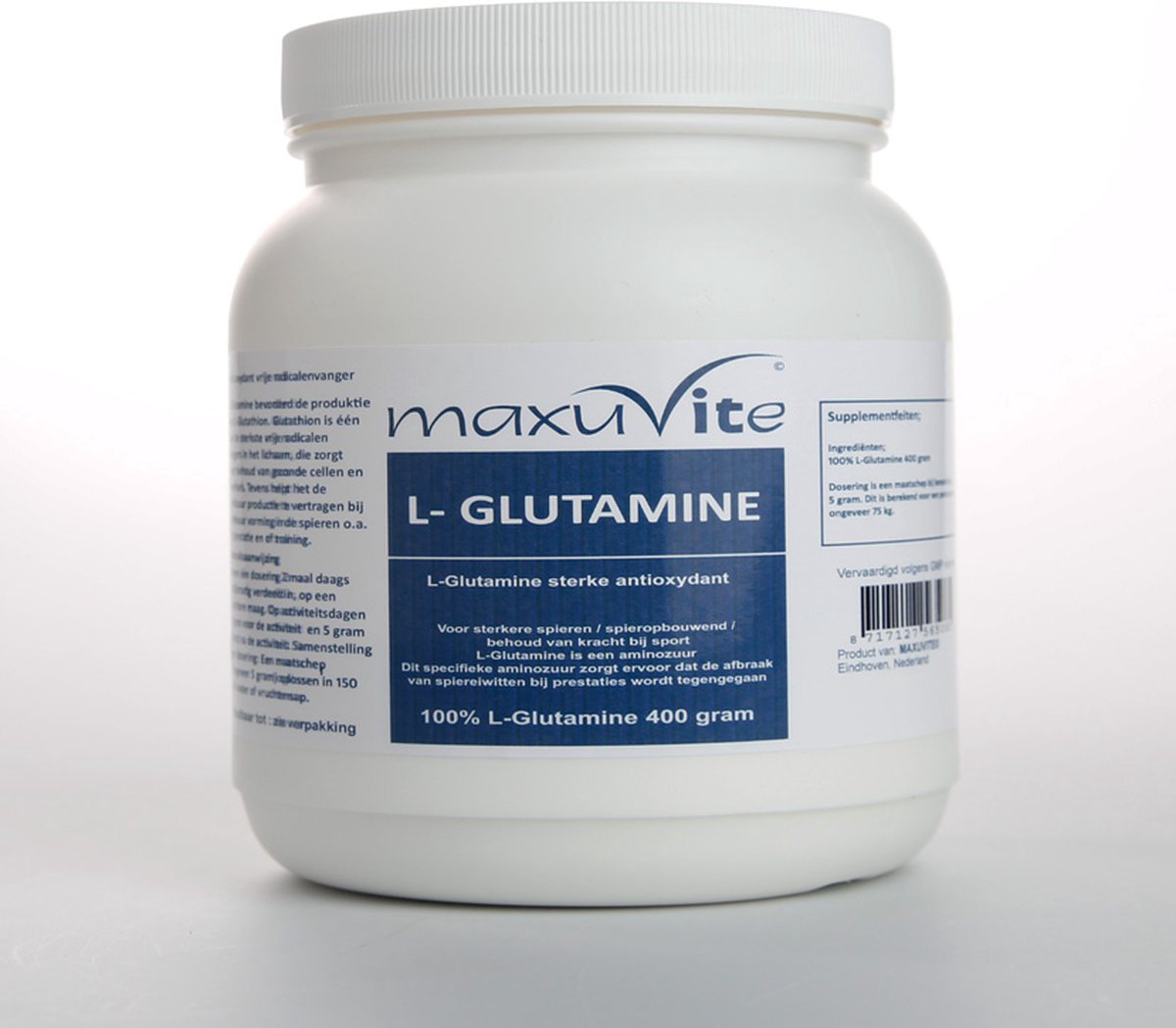 Goedkoopste Glutamine Maxuvite 400 Gram