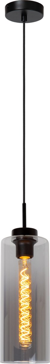 Lucide BRUNO - Hanglamp - 1xE27 - Fumé