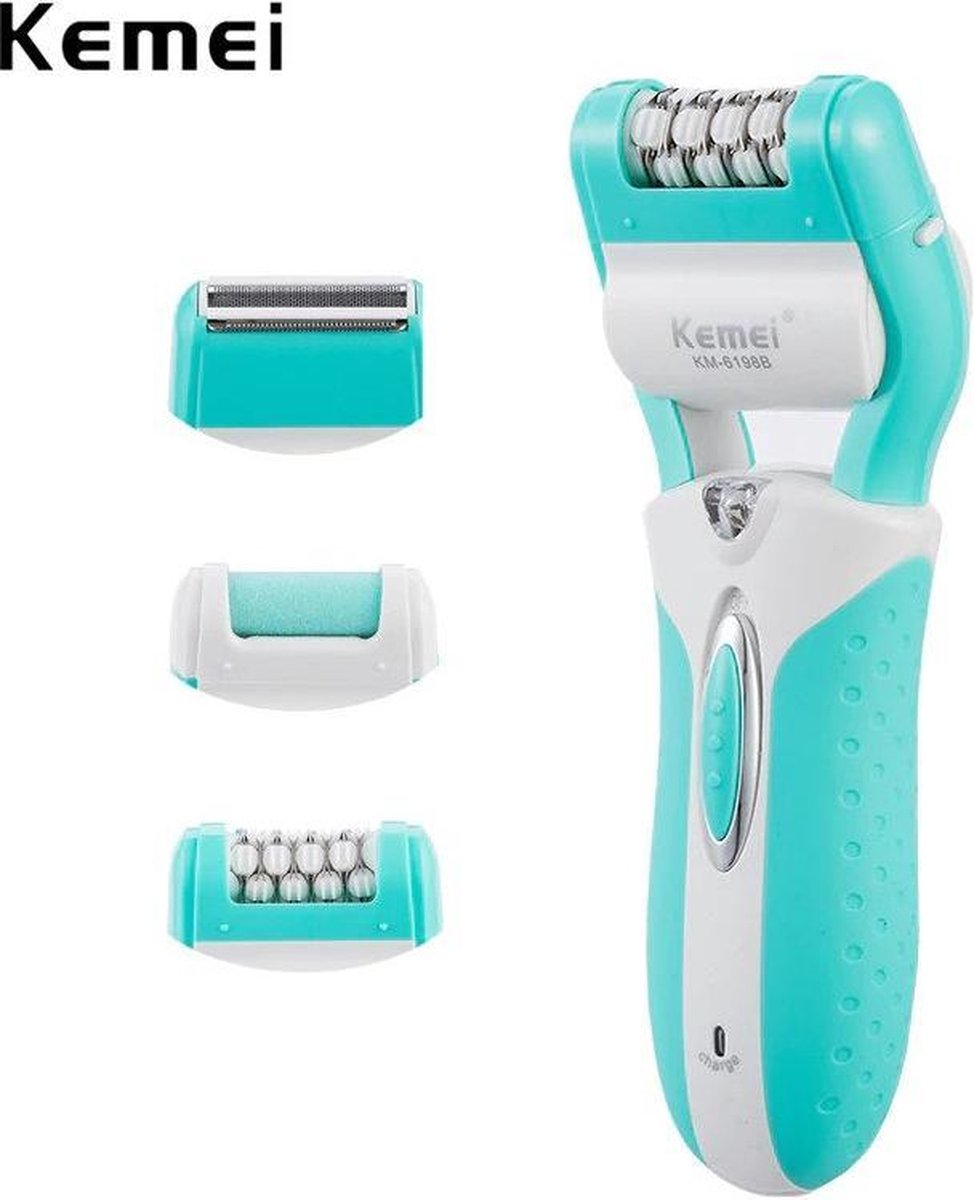 KemeiKM6198B 3 in 1 Elektrische Epilator