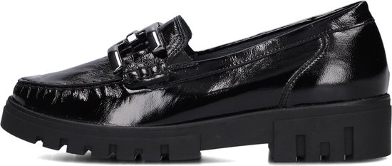 Waldläufer Laque H Slip-On Chaussures à enfiler Femme - Zwart - Taille 41,5