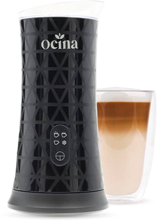 Ocina Elektrische Melkopschuimer - Zwart