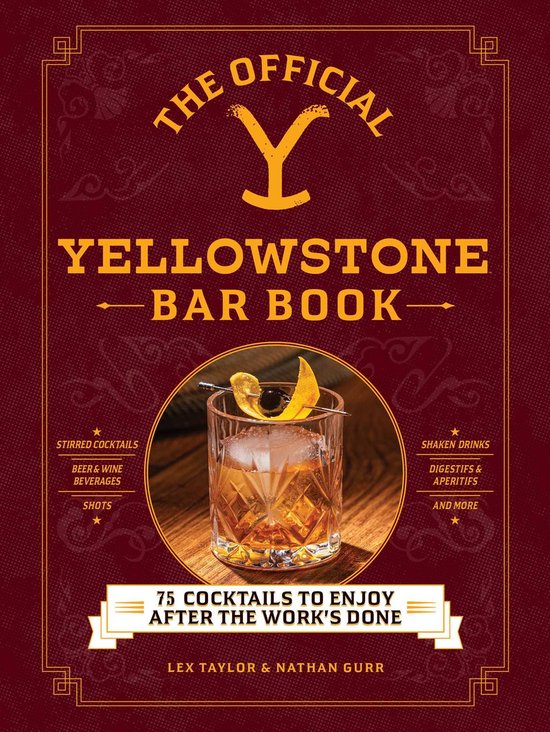 The Official Yellowstone Bar Book - cover