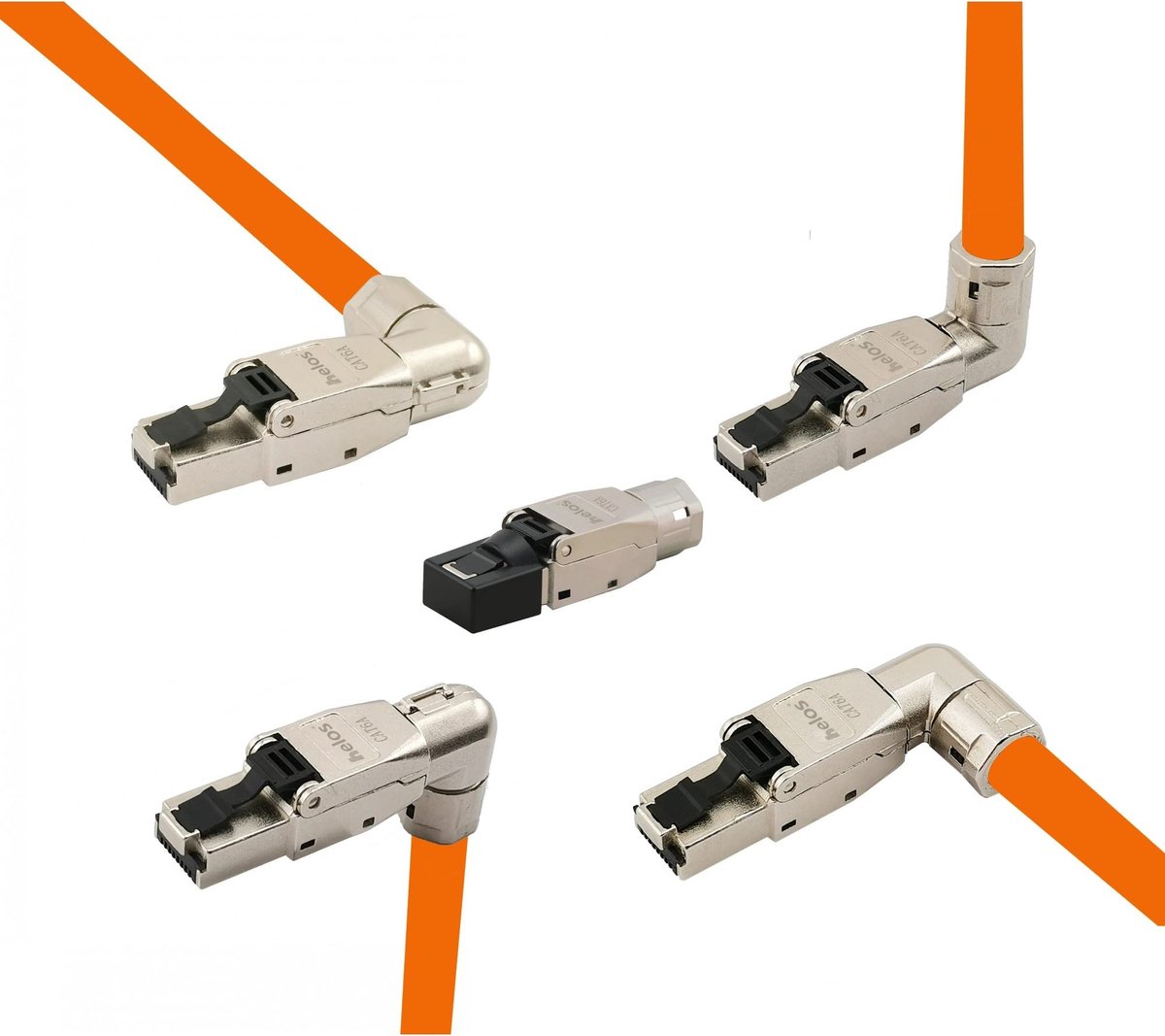 feldkonfektionierbarer Premium Cat 6A Stecker, 5-Ausf�hrungen