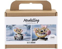 Creativ Company klei robot knutselset voor kinderen en volwassenen.