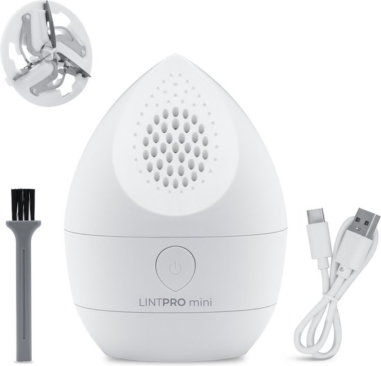 STAUS&BACH Lint Pro Mini - Kleine Elektrische Pluizenverwijderaar - Ontpluizer voor kleding - Draadloos - Kledingontpluizer voor onderweg