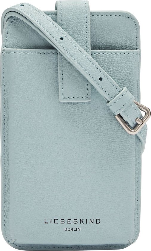 LIEBESKIND BERLIN Cuir Sac téléphone portable Sac à épaule bandoulière Harris Mobile Pouch Spirit Menthe