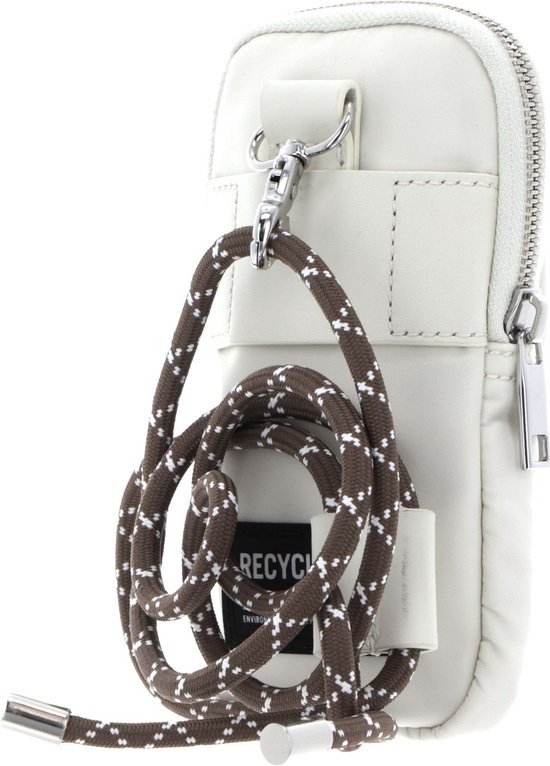 Marc O'Polo Telefoontasje Akuna Cellphone Bag Chalk White Wit