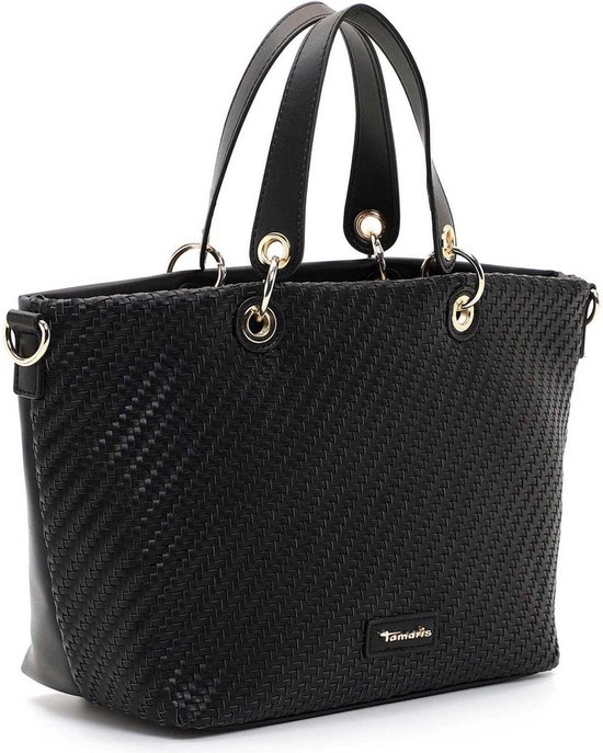 Tamaris Sac à main Sac à épaule bandoulière Leila Handbag Black Noir