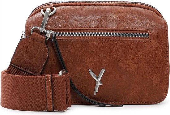 SURI FREY Sac à épaule bandoulière Gracey Crossbody Bag Cognac Brun