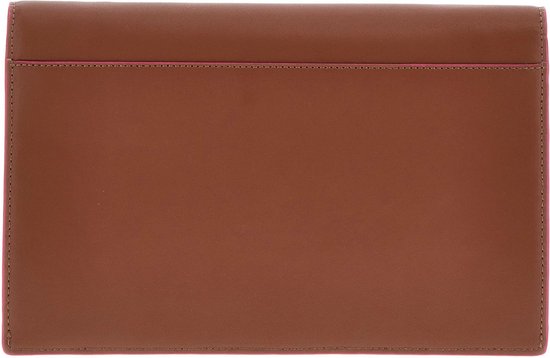 GUESS Pochette Sac de soirée Large Envelope Cognac Brun