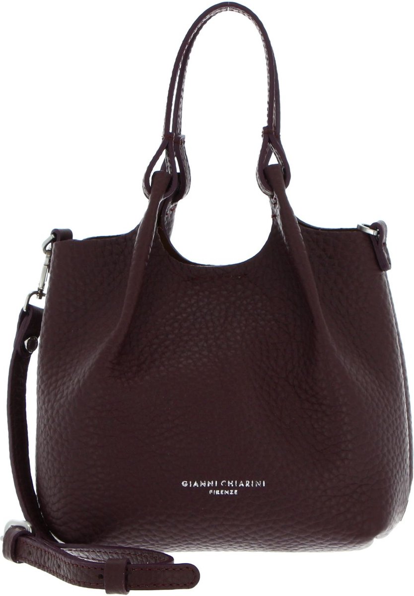 Sac à Main GIANNI CHIARINI Ottavia Navy - Cuir Et Polyuréthane, Neuf Avec étiquettes