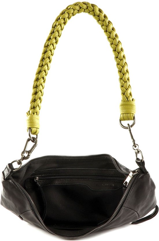 FREDsBRUDER Cuir Sac à épaule bandoulière Sac à épaule Nida Shoulderbag Black Noir