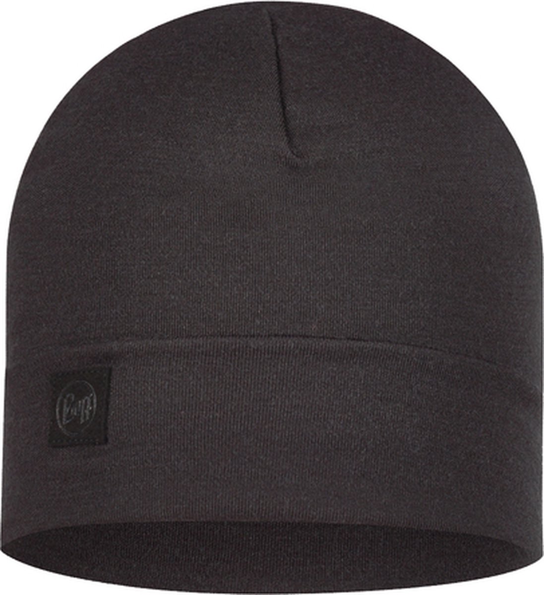 BUFF® Merino Heavyweight Beanie SOLID BLACK - Muts