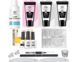 Born Pretty - Polygel - Polygel nagels - Polygel Nagels Starterpakket - Polygel kit - Polygel kleuren - Polygel producten - Polygel set - Acrygel - Polygel clear - Polygel roze - Polygel nude - Polygel wit - Polygel tube - Polygel Starters Kit