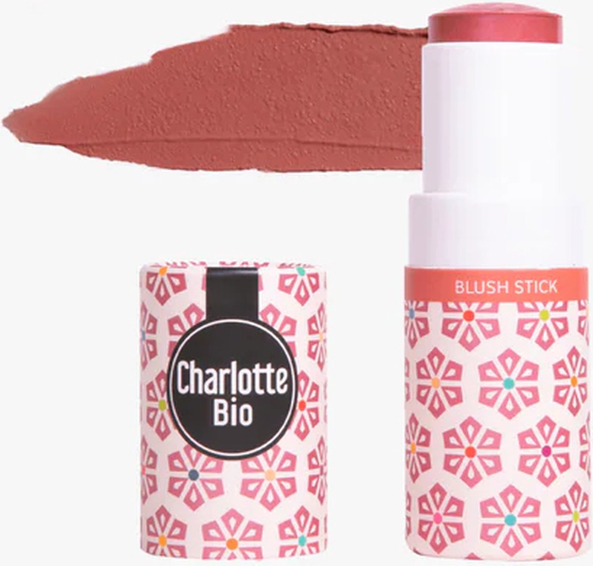Cosmos biologische en veganistische gezicht blush - rouge balsem - Rozehout - 5gr