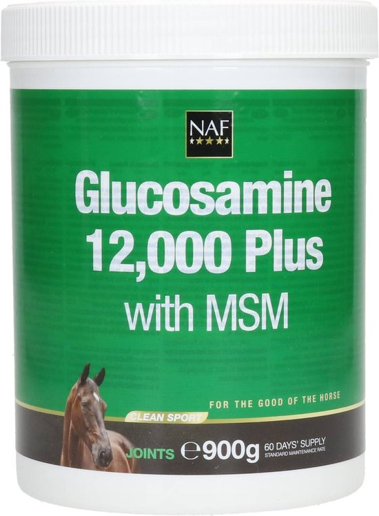 NAF Glucosamine 12,000 PLUS 900 gr | Supplementen paard NAF Glucosamine 12,000 PLUS 900 gr | Supplementen paard