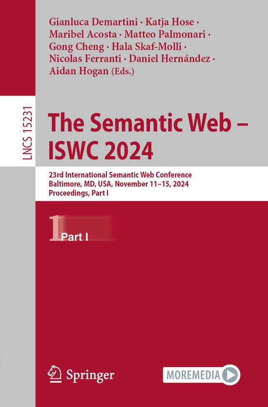 Lecture Notes in Computer Science15231-The Semantic Web –  ... - cover