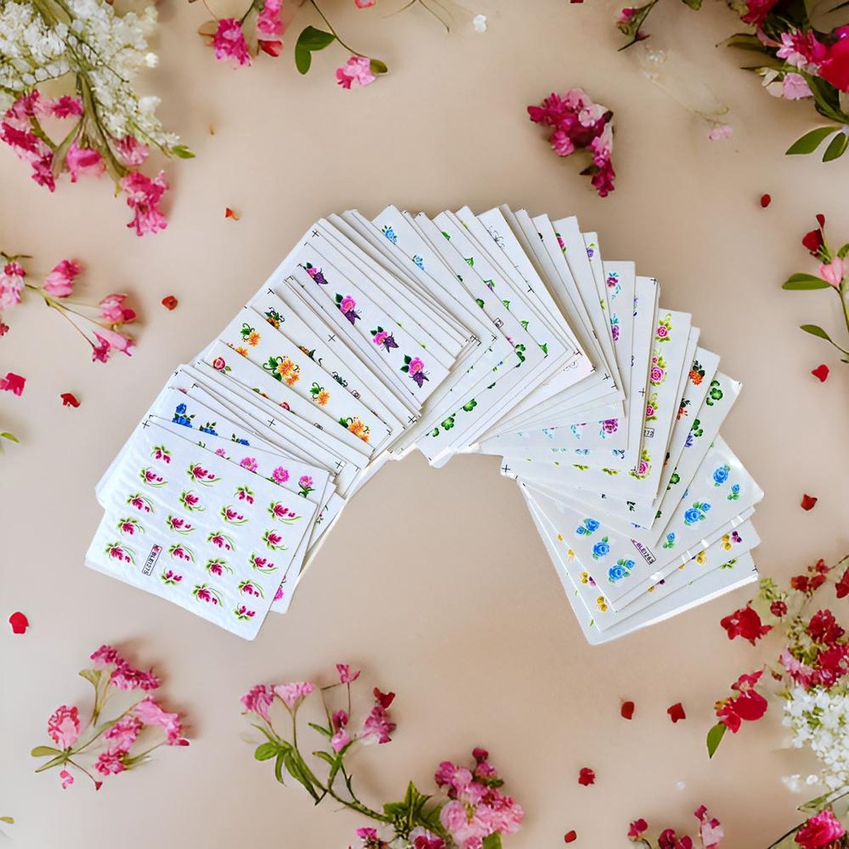 50 Vellen Nagelstickers