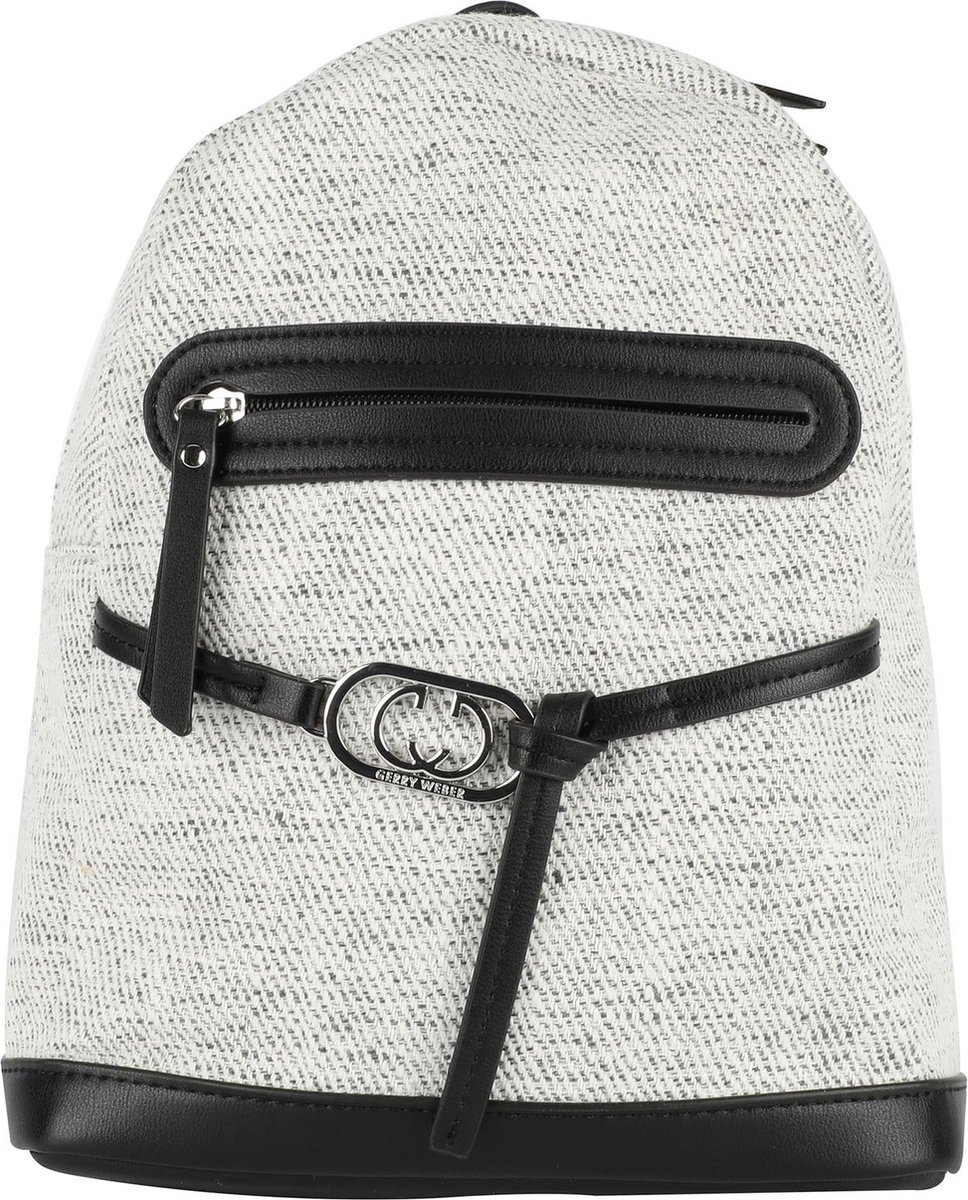 GERRY WEBER Vrije tijd rugzak Summer Walk Backpack SVZ Black Grijs