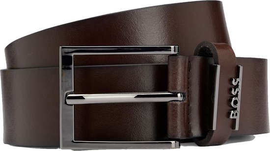 BOSS Cuir Ceinture Cole Ant Belt W80 Dark Brown Marron foncé