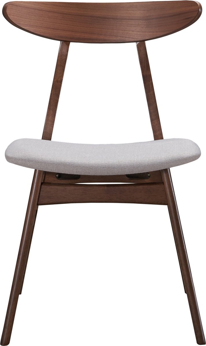 Selsey Gooddly - Houten stoel - Noten/beige