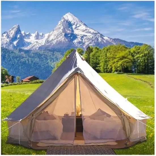 Happyment Kampeertent - Tent Outdoor 4 Seizoenen - 4-6 personen - Geschikt Voor gebruik van Happyment — afbeelding 4