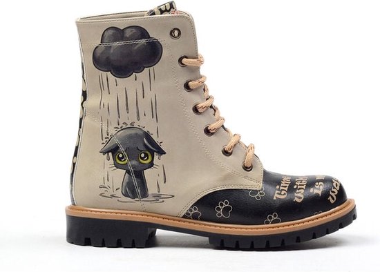 GOBY - Pitty Catty - Bottes pour femmes - Boot - Bottes femmes - Ladies boots - Ladies boots - Long boots - Handmade - Taille 38