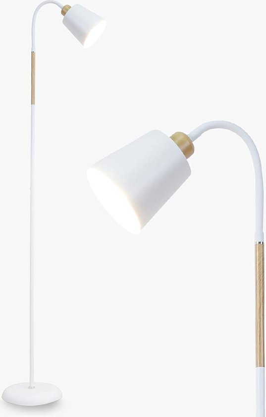 Depuley Staande led-vloerlamp retro metaal, draaibare staande lamp werkkamer, 1 vlam, in hoogte verstelbaar, E27-fitting max. 60W, leeslamp met drukschakelaar voor slaapkamer, kantoor, studio Depuley Staande led-vloerlamp retro metaal, draaibare staande lamp werkkamer, 1 vlam, in hoogte verstelbaar, E27-fitting max. 60W, leeslamp met drukschakelaar voor slaapkamer, kantoor, studio