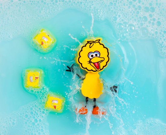 Glopals Light-Up Character Sesamstraat Pino Badspeelgoed GP-FIN-CHAR-BIGBIRD van Glo Pals — afbeelding 3