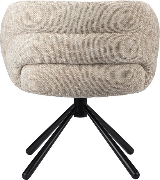 Pole to Pole - Chaise pivotante Pebble - Latte