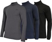 3-Pack Campri - Skipully - Wintersportpully - Heren - Charcoal-marl/Navy/Black (268) - maat M