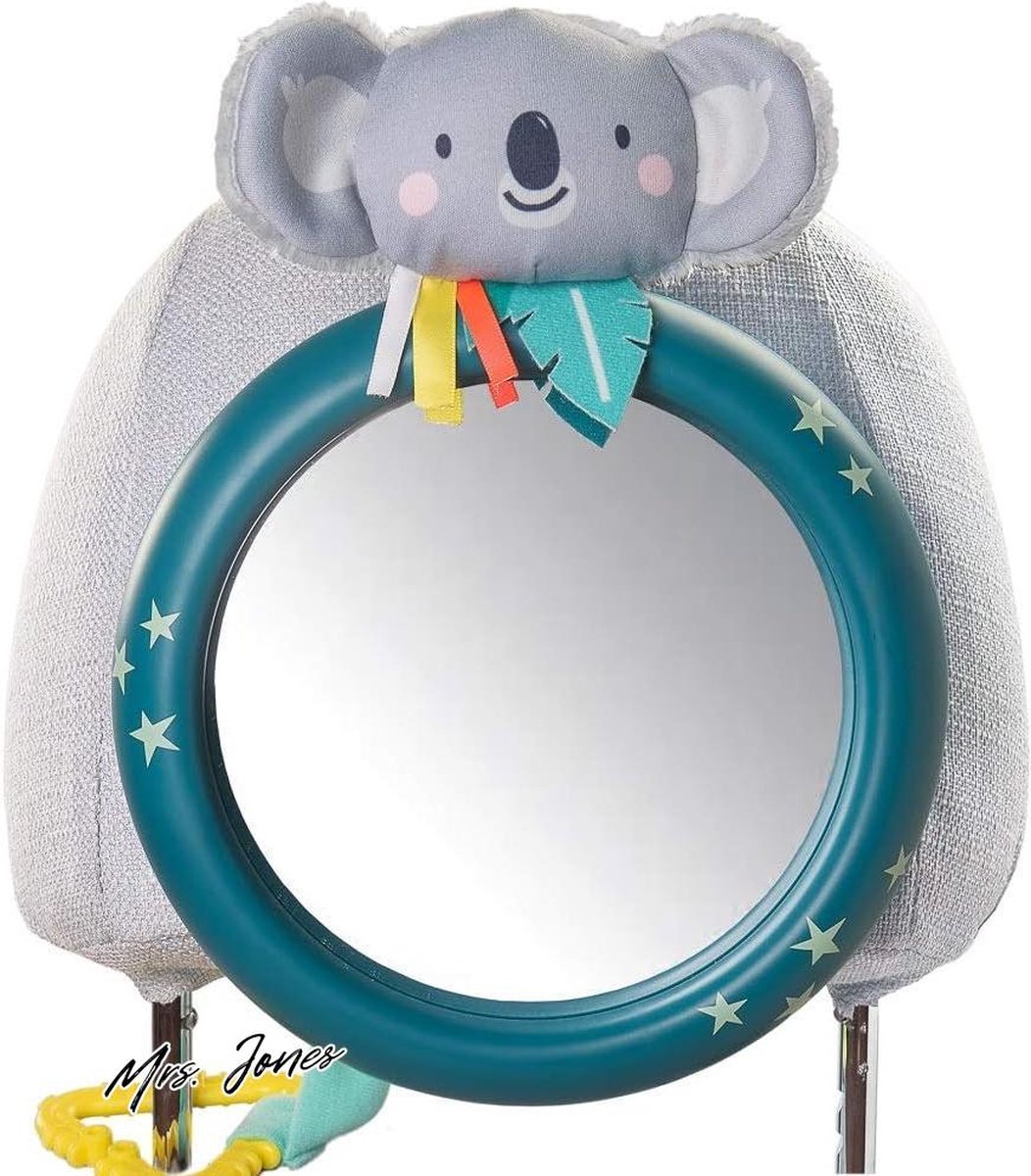 Mrs. Jones Babyspiegel voor achterbankzicht op de achterbank - Rijden en ouderschap gemakkelijker maken met oogcontact met baby .