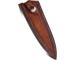 Handgemaakte leren beschermhoes voor Xinzuo Koksmes (B13R / B13D / B13H / B13S / B30 / B30R / PM8S / PM8O) | Beschermhoes – Messenhoes - Beschermende hoes - met veiligheidsclip