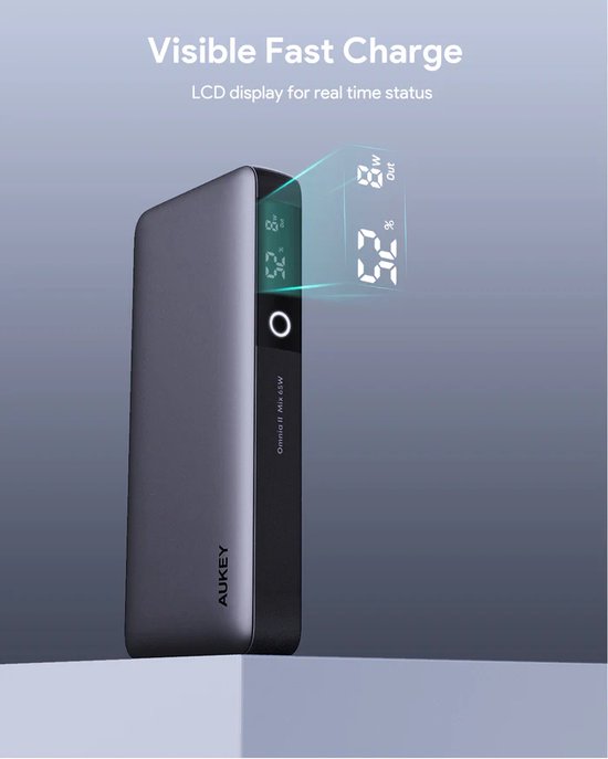 aukey wireless power bank 20000mah