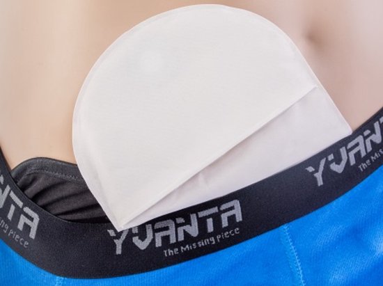 Yvanta underwear - Stoma ondergoed met buidel – Zwart - maat M