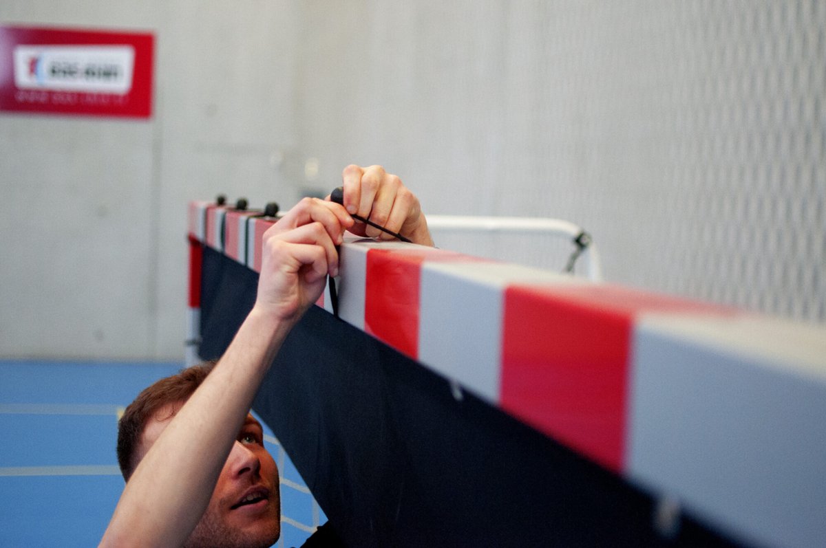 Polyester Handbaldoelverlager - Vermindert de hoogte van het doel