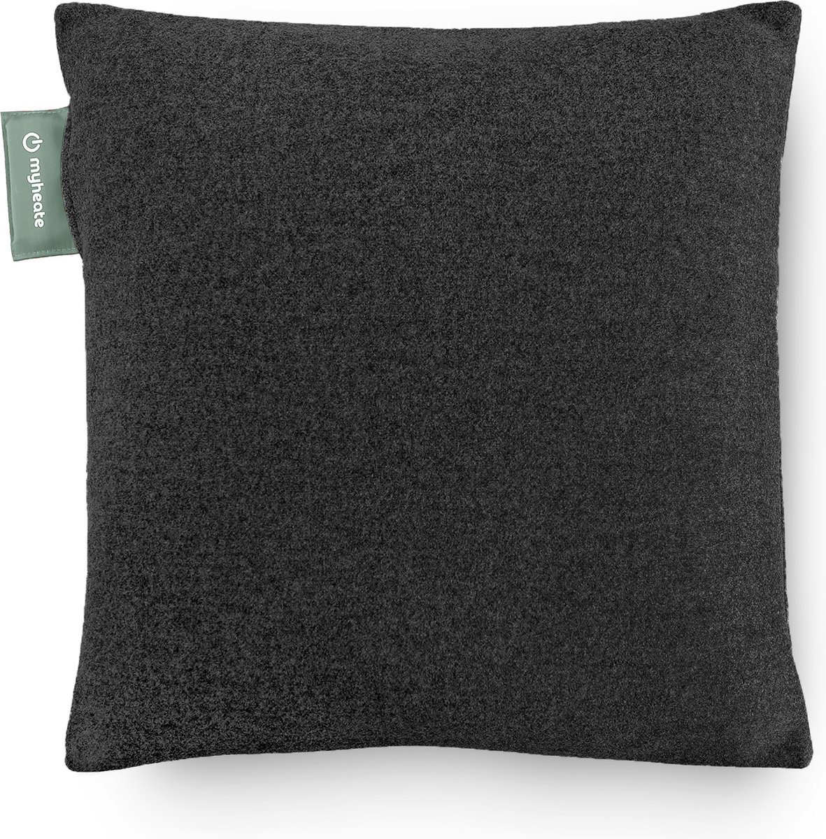 Myheate Warmtekussen Original - Warmte Kussen Oplaadbaar - Elektrisch - Draadloos - Ingebouwde Batterij - Infrarood - Oplaadbaar - Voor Binnen en Buiten - Katoen / Zwart - 45x45cm