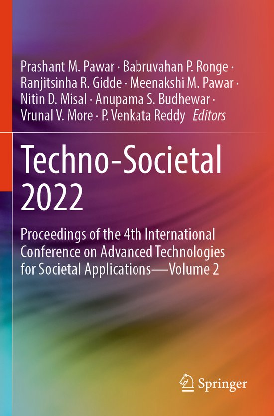 Techno-Societal 2022 - cover